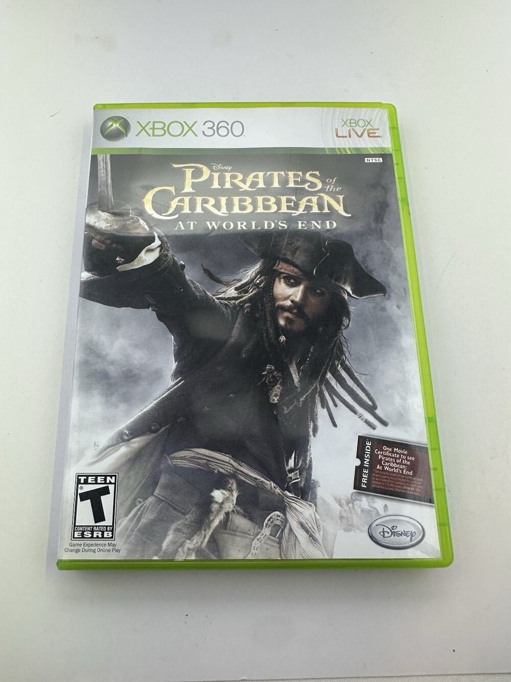 Pirates of the Caribbean: At Worlds End Microsoft Xbox 360 Complete VGC Vintage